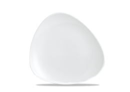 Vellum White Triangle Plate